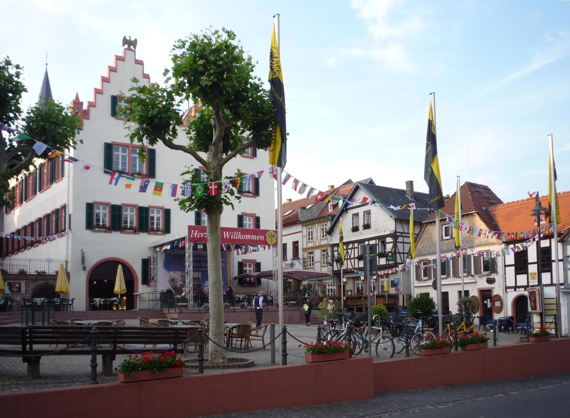 Ferienwohnungen Uhrturm オッペンハイム エクステリア 写真
